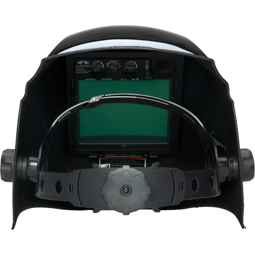 Casque de soudeur autonoircissant Leadhead, 3,8" lo x 3,4" la Champ de vision, Teinte 9 - 13, Noir Toolneeds Inc.