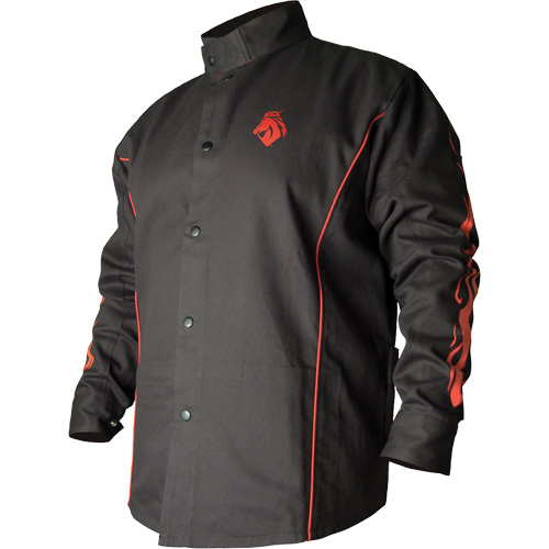 Veste de soudage BSX ignifuge profil&eacute;, Coton, T-Grand, Noir Toolneeds Inc.