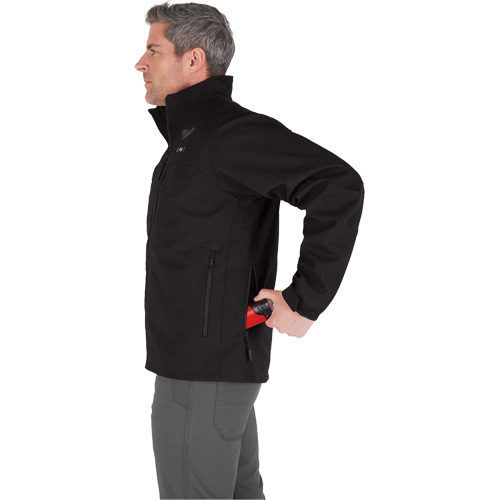 Manteau chauffante M12 ToughShell avec pile, Hommes, Petit, Noir Toolneeds Inc.