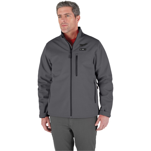 Manteau chauffante M12 ToughShell (manteau seulement), Hommes, T-Grand, Gris Toolneeds Inc.