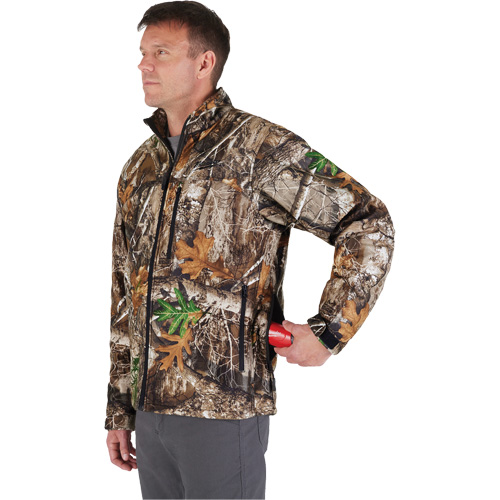 Veste chauffante M12 QuietShell avec pile, Hommes, Petit, Multicolore Toolneeds Inc.