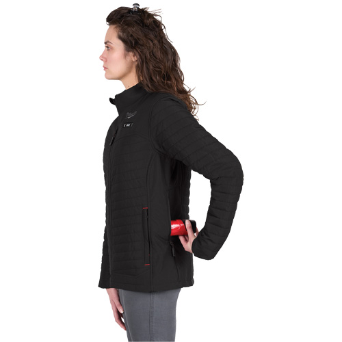 Manteau chauffant M12 Axis avec pile, Femmes, Grand, Noir Toolneeds Inc.
