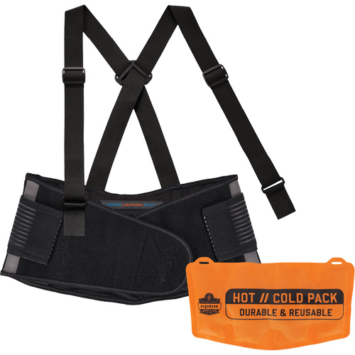 Proflex 1675 Back Support Brace with Cooling/Warming Pack, Spandex, X-Small Toolneeds Inc.