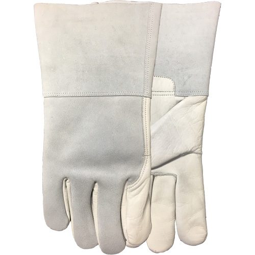 2757E Fabulous Fabricator Fitter's Gloves, Small, Grain Cowhide Palm, Cotton Fleece Inner Lining Toolneeds Inc.
