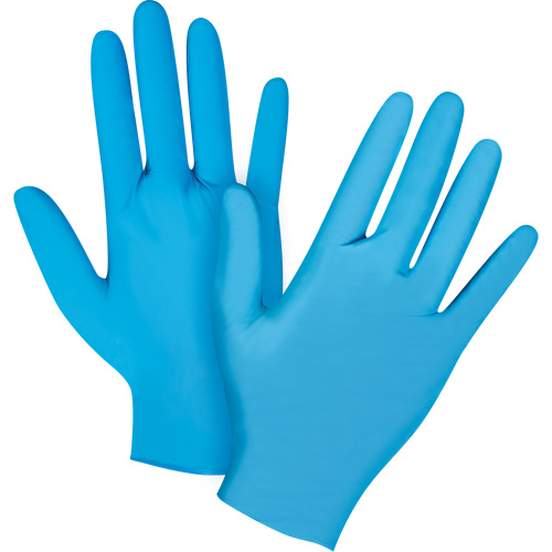 Emballages de gants jetables pour machine distributrice, Petit, Nitrile, 4,5 mils, Sans poudre, Bleu, Classe 2 Toolneeds Inc.
