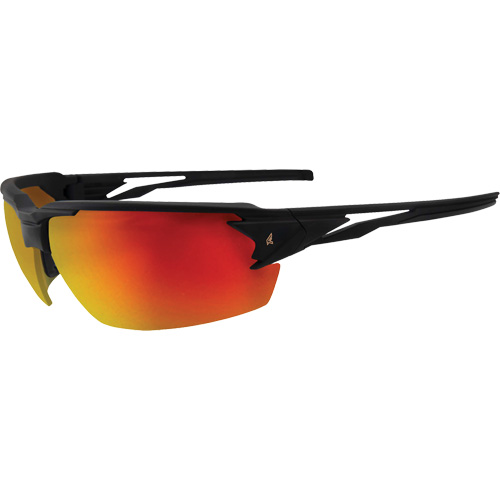 Pumori Safety Glasses, Red/Mirror Lens, Anti-Scratch, ANSI Z87+/MCEPS GL-PD 10-12/Meets/Exceeds CSA Z94.3 Toolneeds Inc.