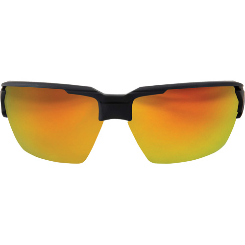 Pumori Safety Glasses, Red/Mirror Lens, Anti-Scratch, ANSI Z87+/MCEPS GL-PD 10-12/Meets/Exceeds CSA Z94.3 Toolneeds Inc.