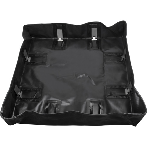 Berme repliable, Capacit&eacute; 1122 gal. US, 12' la x 25' lo x 6" h, Support &agrave; encliqueter Toolneeds Inc.