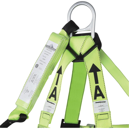 FBH-10000A5440-6 Harnais & longe classe A de 6' avec capacit&eacute; de 220 lb, Combinaison harnais/longe Toolneeds Inc.