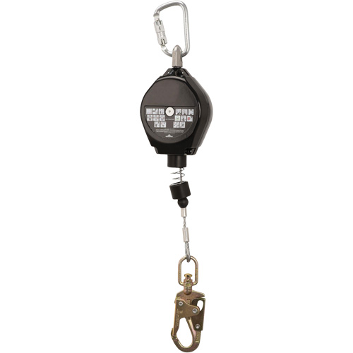 SRL-73302-20LE Self-Retracting Lifeline, 20', Galvanized Steel, Swivel Toolneeds Inc.
