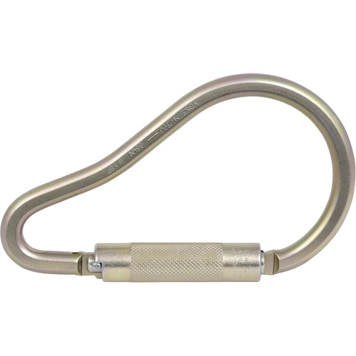 CP-04011-1 Zinc Plated Carabiner with 2" Gate Opening, Steel Toolneeds Inc.