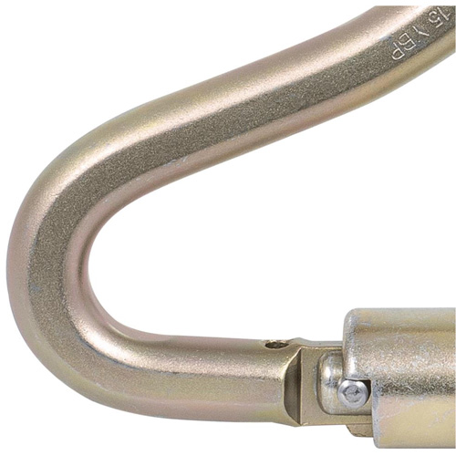 CP-04011-1 Zinc Plated Carabiner with 2" Gate Opening, Steel Toolneeds Inc.
