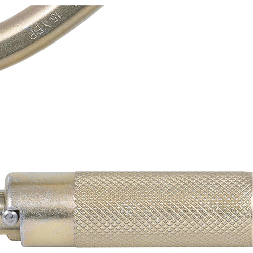 CP-04011-1 Zinc Plated Carabiner with 2" Gate Opening, Steel Toolneeds Inc.