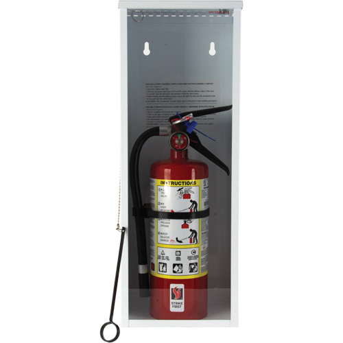 Light-Duty Fire Extinguisher Cabinet, 8" W x 22" H x 6" D Toolneeds Inc.