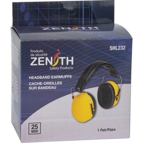 Passive Ear Muffs, Headband, 25 NRR dB Toolneeds Inc.