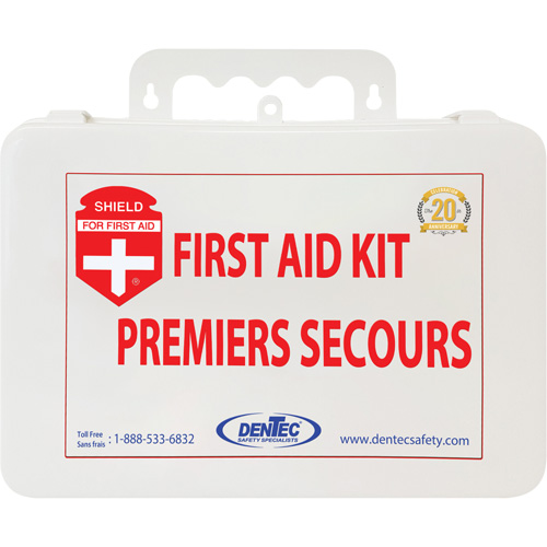 Shield First Aid Kit, Meets/Exceeds CSA Z1220-24 Type 2 Low-Risk Environment, Small (2-25 Workers) Toolneeds Inc.