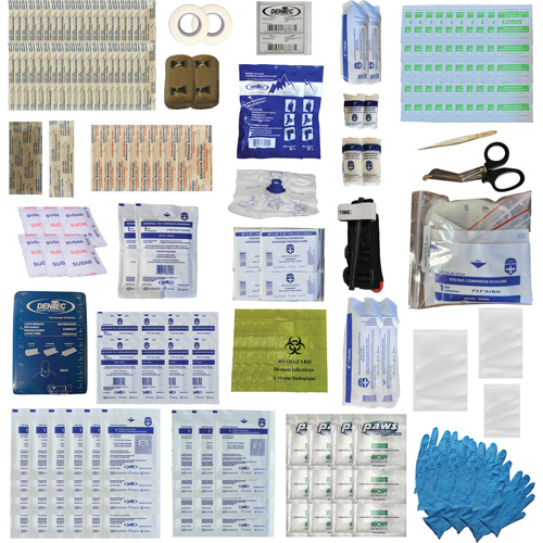 Shield First Aid Kit, Meets/Exceeds CSA Z1220-24 Type 3 High-Risk Environment, Medium (26-50 Workers) Toolneeds Inc.