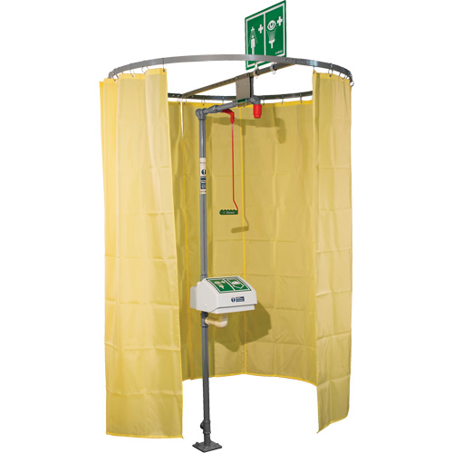 Pipe Mounted Safety Shower Modesty Curtain Toolneeds Inc.