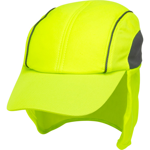 Cooling Hat with Neck Shade, Hi-Vis Lime Toolneeds Inc.