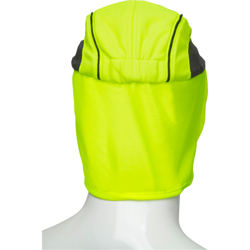Cooling Hat with Neck Shade, Hi-Vis Lime Toolneeds Inc.