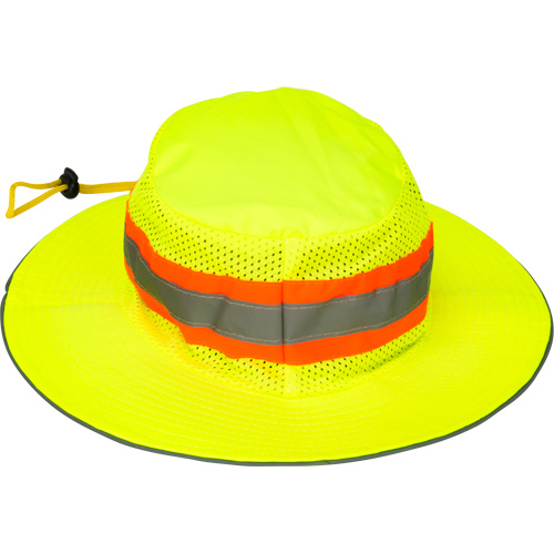 Chapeau de p&ecirc;cheur &agrave; refroidissement par &eacute;vaporation, Lime haute visibilit&eacute; Toolneeds Inc.