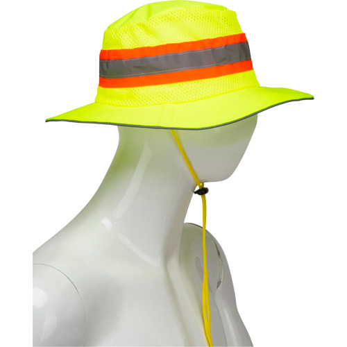 Chapeau de p&ecirc;cheur &agrave; refroidissement par &eacute;vaporation, Lime haute visibilit&eacute; Toolneeds Inc.