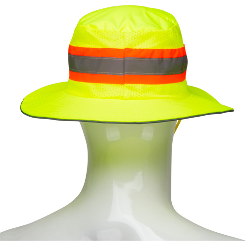 Chapeau de p&ecirc;cheur &agrave; refroidissement par &eacute;vaporation, Lime haute visibilit&eacute; Toolneeds Inc.