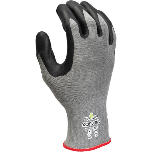 Gants r&eacute;sistants &agrave; la coupe XC810, Taille 6/Petit, Calibre 18, Rev&ecirc;tement Nitrile, Enveloppe en PEHP, ASTM ANSI niveau A4/EN 388 niveau D Toolneeds Inc.