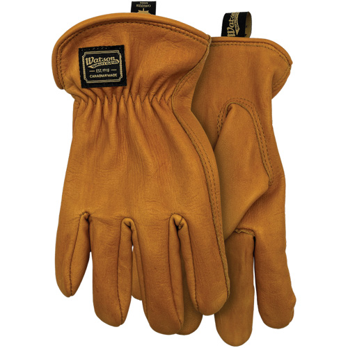Gants r&eacute;sistants &agrave; la coupe The Duke 597CR, Taille Moyen, Enveloppe en Cuir de vache/Para-aramide/Polyester/Acier inoxydable, ASTM ANSI niveau A5 Toolneeds Inc.