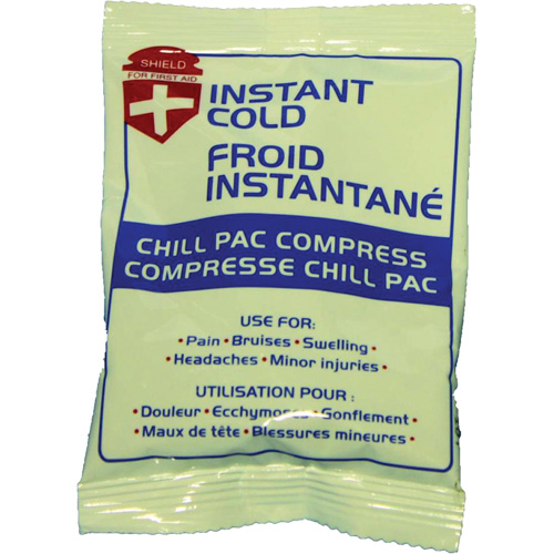Instant Chill Pac Compress, Cold, Single Use, 4" x 6" Toolneeds Inc.