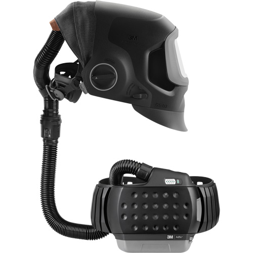 Casque de soudage Speedglas G5-03 Pro-Air avec syst&egrave;me de respirateur d'&eacute;puration d'air propuls&eacute; Adflo — SANS filtre autoassombrissant, Masque de soudage, Pile Lithium-ion Toolneeds Inc.
