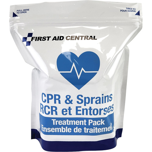 9-Piece CPR & Sprains Refill Pack for Emergency Response First Aid Kit Toolneeds Inc.