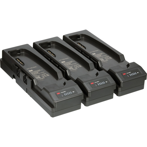Emballage de chargeur de pile &agrave; trois postes Versaflo  pour TR-600 & TR-800 Toolneeds Inc.
