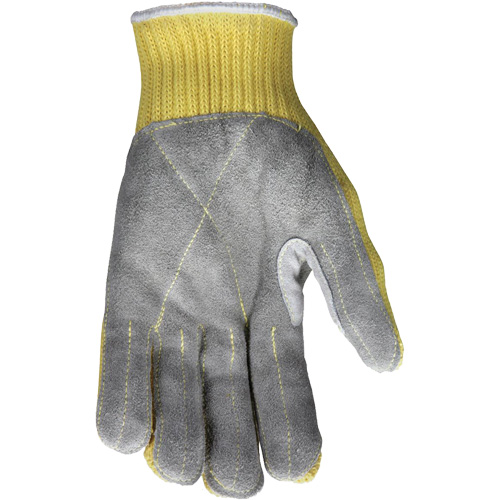 CutPro&reg; Cut Resistant Work Gloves with Split Leather Palm, Size Small, 7 Gauge, Kevlar&reg; Shell, ASTM ANSI Level A3 Toolneeds Inc.