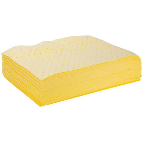 Bonded Sorbent Pads, Hazmat, 15" x 19", 10 gal. Absorbancy Toolneeds Inc.