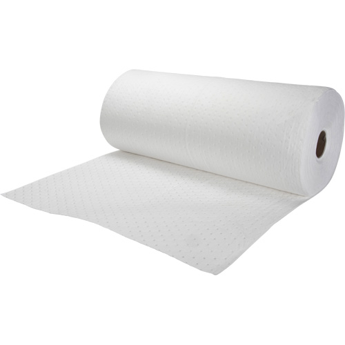 Rouleaux absorbants li&eacute;es, Lourd, 150' lo x 30" la, Absorption 24 gal. Toolneeds Inc.