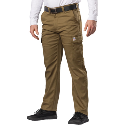 Pantalon cargo Big Flex, Poly-coton/Spandex, Vert olive militaire, Taille 46, Entrejambe 30 Toolneeds Inc.