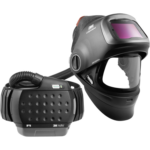 Masque de soudage &agrave; usage intensif Speedglas G5-01 avec syst&egrave;me de respirateur d'&eacute;puration d'air propuls&eacute; Adflo, Masque de soudage, Pile Lithium-ion Toolneeds Inc.