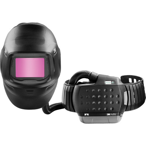Masque de soudage &agrave; usage intensif Speedglas G5-01 avec syst&egrave;me de respirateur d'&eacute;puration d'air propuls&eacute; Adflo, Masque de soudage, Pile Lithium-ion Toolneeds Inc.