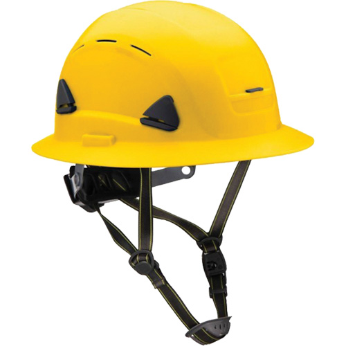 Casque Fibre Metal de style escalade avec bordure compl&egrave;te, R&eacute;pond aux normes CSA type 2, Suspension Rochet, Ventil&eacute; Toolneeds Inc.