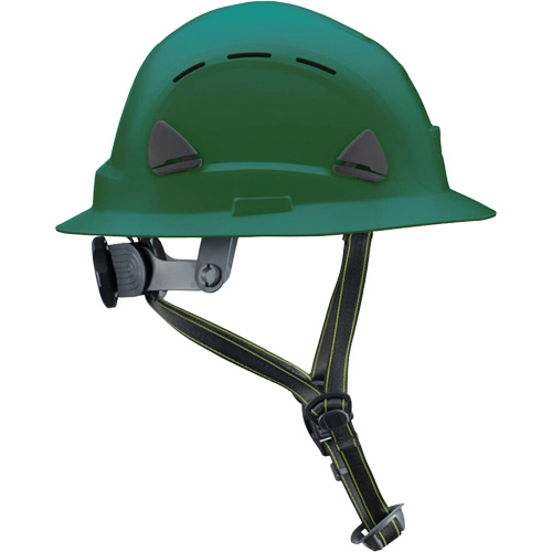 Casque Fibre Metal de style escalade avec bordure compl&egrave;te, R&eacute;pond aux normes CSA type 2, Suspension Rochet, Ventil&eacute; Toolneeds Inc.