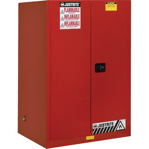Armoire pour produits inflammables Sure-Grip EX, 90 gal., 2 Porte(s), 43" La x 65" h x 34" p Toolneeds Inc.