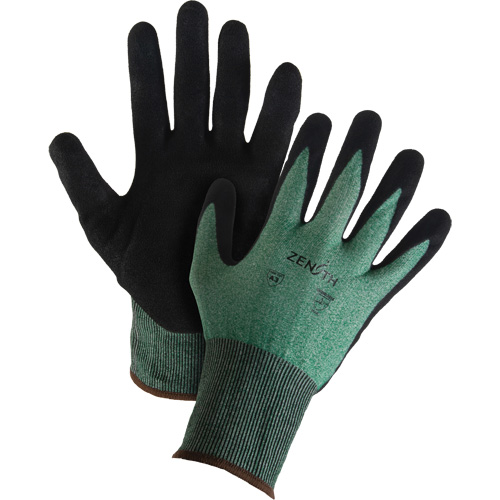 Lightweight High-Dexterity Cut-Resistant Gloves, Size 8, 21 Gauge, Foam Nitrile Coated, Stainless Steel/HPPE Shell, ASTM ANSI Level A3 Toolneeds Inc.