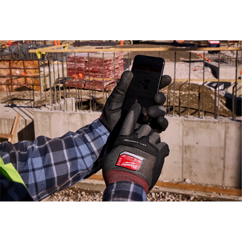 High-Dexterity Anti-Vibration Gloves, Size Small, Synthetic Palm Toolneeds Inc.