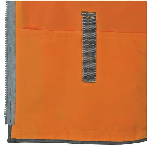 Pioneer Mesh Back Zip Front Surveyor Safety Vest, High Visibility Orange, Small, Polyester Toolneeds Inc.