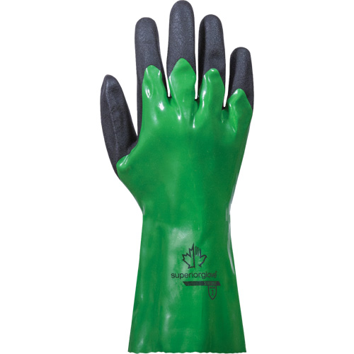 Gants r&eacute;sistants aux produits chimiques SolvStop, Taille 7, 12" lo, PVC Toolneeds Inc.