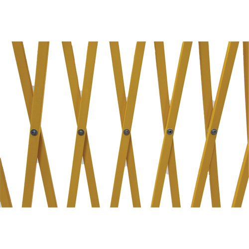 Expandable Barrier, 84" H x 20' L, Yellow Toolneeds Inc.