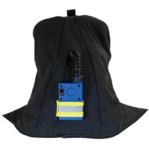Cagoule de protection contre l'arc &eacute;lectrique TCG, Noir, 40 cal/cm², ANSI Z87.1/ASTM F1506/ASTM F1959/ASTM F2178/R&eacute;pond ou surpasse la norme CSA Z462/NFPA 70E, 4 Arc &eacute;lectrique EPI cat&eacute;gorie niveau Toolneeds Inc.