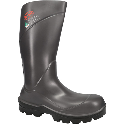 Bottes de s&eacute;curit&eacute; int&eacute;grales Boss Footwear, Polyur&eacute;thane, Embout Acier, Taille 4, Imperm&eacute;able Toolneeds Inc.