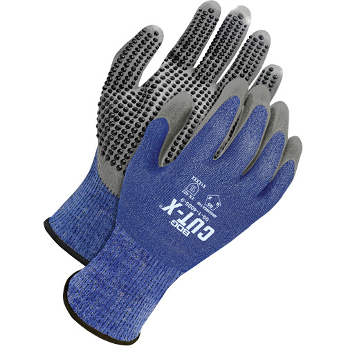 Gants r&eacute;sistant &agrave; la coupe pour le contact alimentaire Cut-X, Taille 7, Calibre 10, Rev&ecirc;tement Nitrile, Enveloppe en Aramide, ASTM ANSI niveau A5 Toolneeds Inc.
